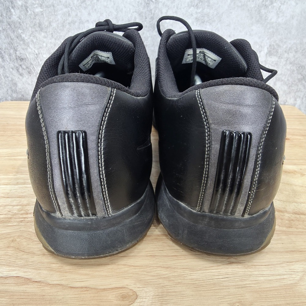 Nike Zoom Trophy Golf Shoes Mens 14 Black Metallic Leather Sneakers 483246-001 - Picture 7 of 11